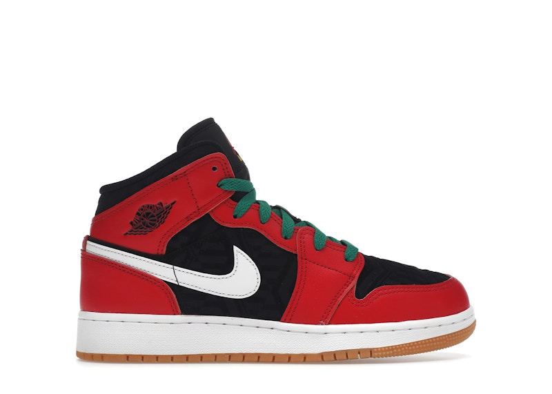 Jordan 1 Mid SE Christmas Men's - DQ8417-006 - US