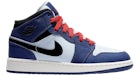 Jordan 1 Mid SE Deep Royal (GS)