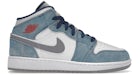 Jordan 1 Mid SE en azul y gris acero claro (de mujer)