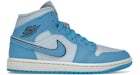 ジョーダン 1 ミッド SE アイスブルー (ウィメンズ)