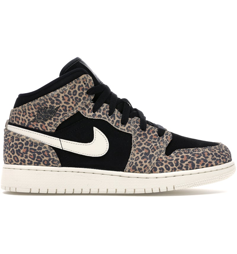 Jordan Mid SE Leopard (GS) BQ6931-021 US - Main Image
