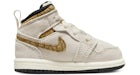 Jordan 1 Mid SE Light Orewood Brown White Light British Tan Metallic Gold (TD)