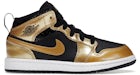 Jordan 1 Mid SE Metallic Gold Black (PS)