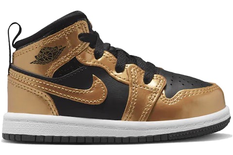 Jordan Mid SE Metallic Doré Noir (bébé) Style DR6969-071 FR
