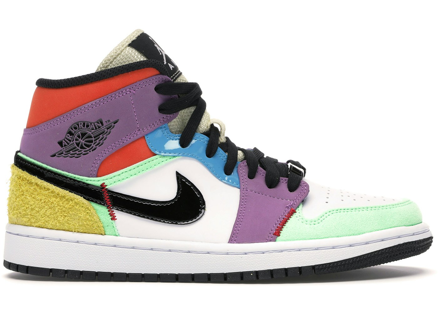 Jordan 1 Mid Se Multi Color W Cw1140 100 Jordan 1 Mid Se Multi Color W Cw1140 100