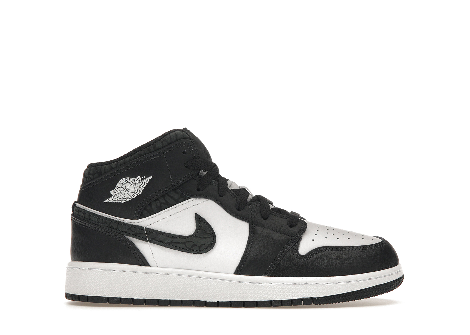 Jordan 1 Mid SE Panda Elephant Men's - FB9911-001 - US