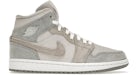 Jordan 1 Mid SE en gris (de mujer)
