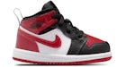 Jordan 1 Mid SE Patent Bred Toe (TD)