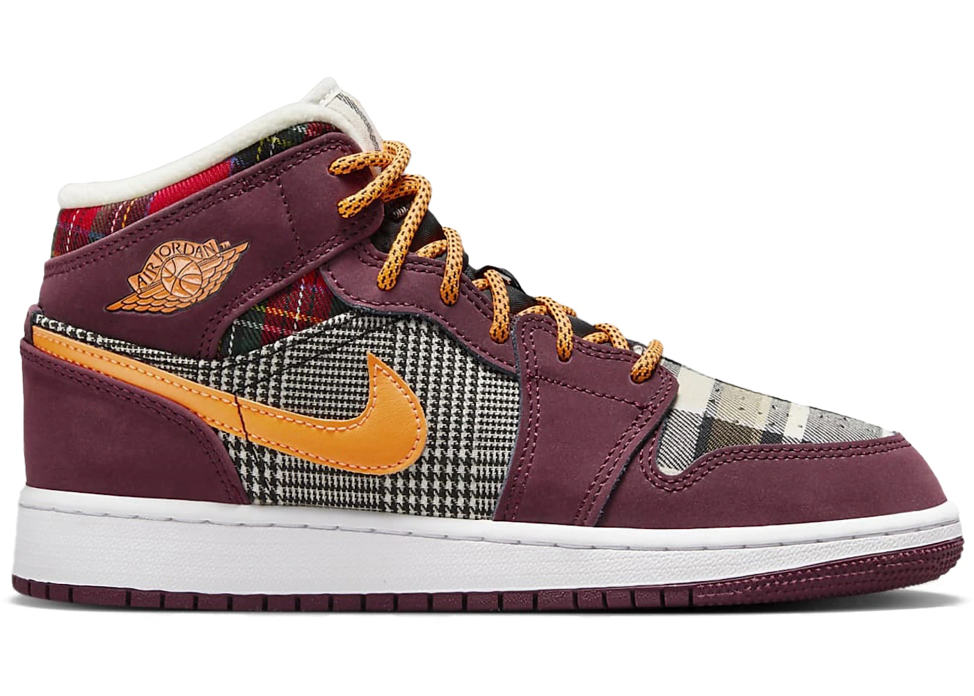 Jordan Mid SE Plaid (GS) FD5460-608 GB1