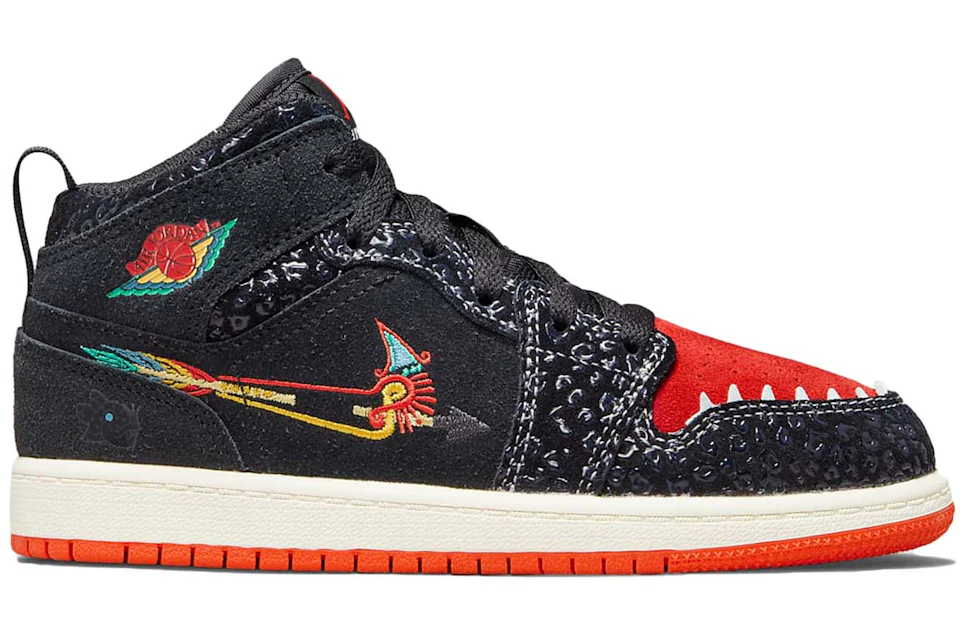 Jordan 1 Mid SE Siempre Familia (PS) Para niños - DN5122-001 - MX