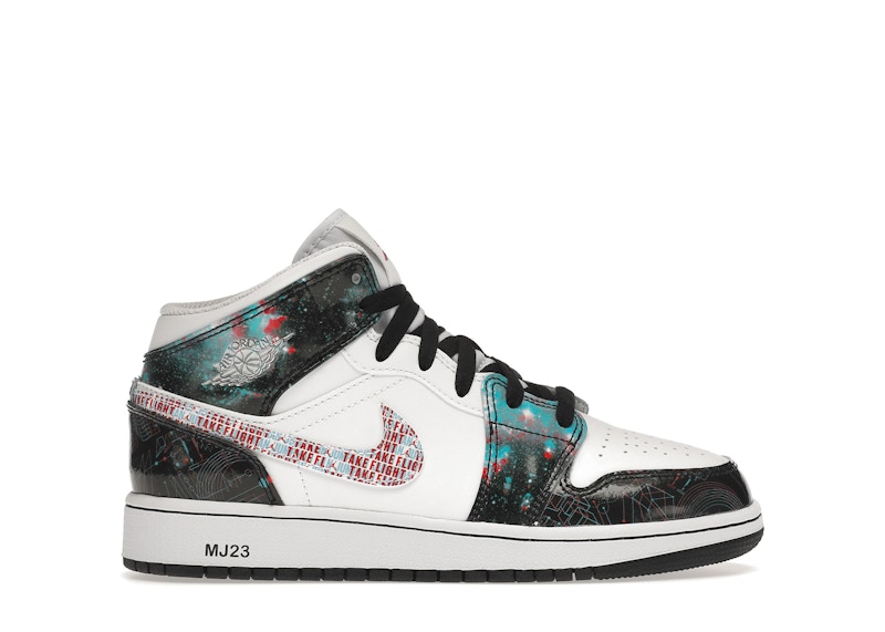 Jordan 1 Mid SE Take Flight (GS) Kids' - BQ6931-114 - US