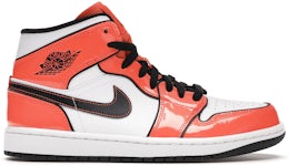 𝐍𝐄𝐖! ⁣⁣⁣Nike Air Jordan 1 Mid Crimson Tint Toe
