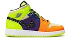 Jordan 1 Mid SE Volt Vivid Orange (GS)
