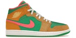 Jordan 1 Mid SE blé/pastèque