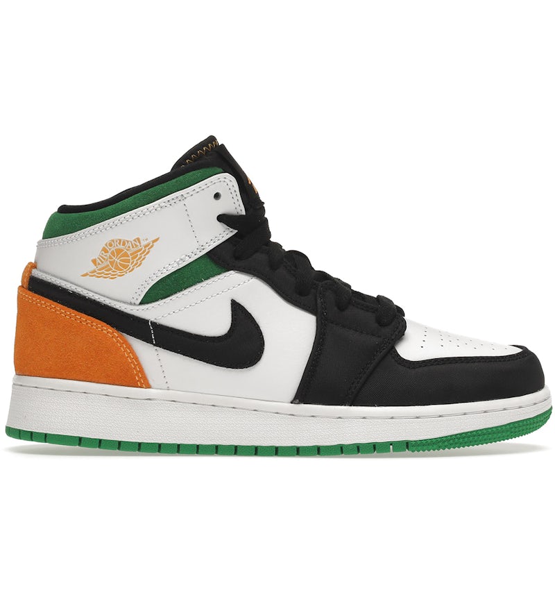 Jordan Mid SE Weiß Laser Orange Lucky Grün (GS) – BQ6931-101 – DE