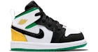 Jordan 1 Mid SE White Laser Orange Lucky Green (TD)