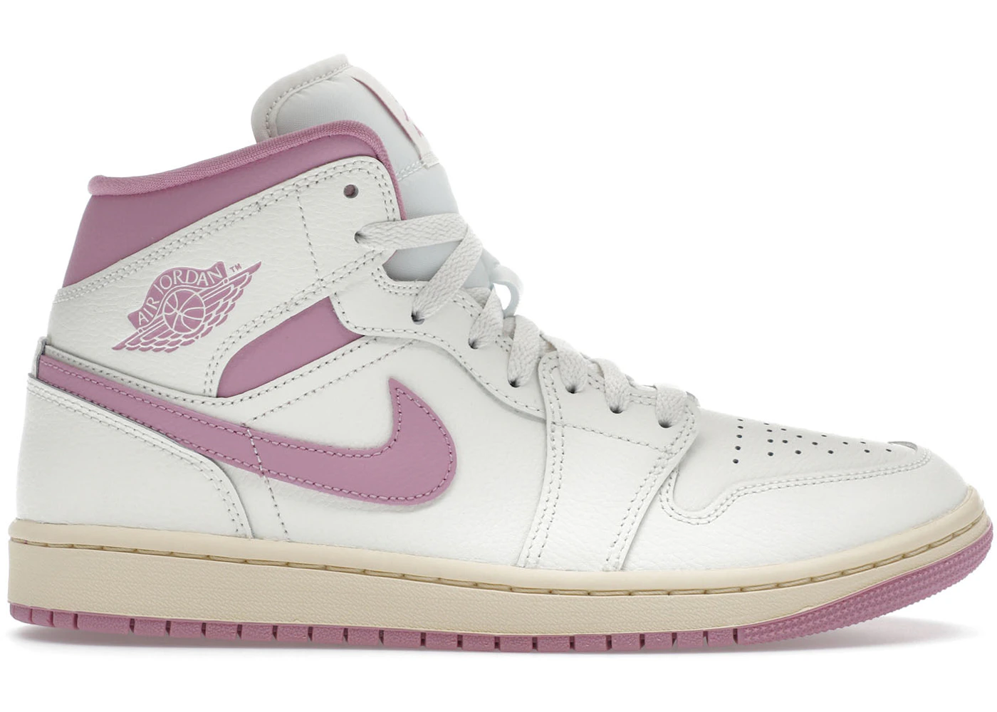 Pink Air Jordan Mid Barely Air Jordan Mid “barely Rose E-SEVEN STORE