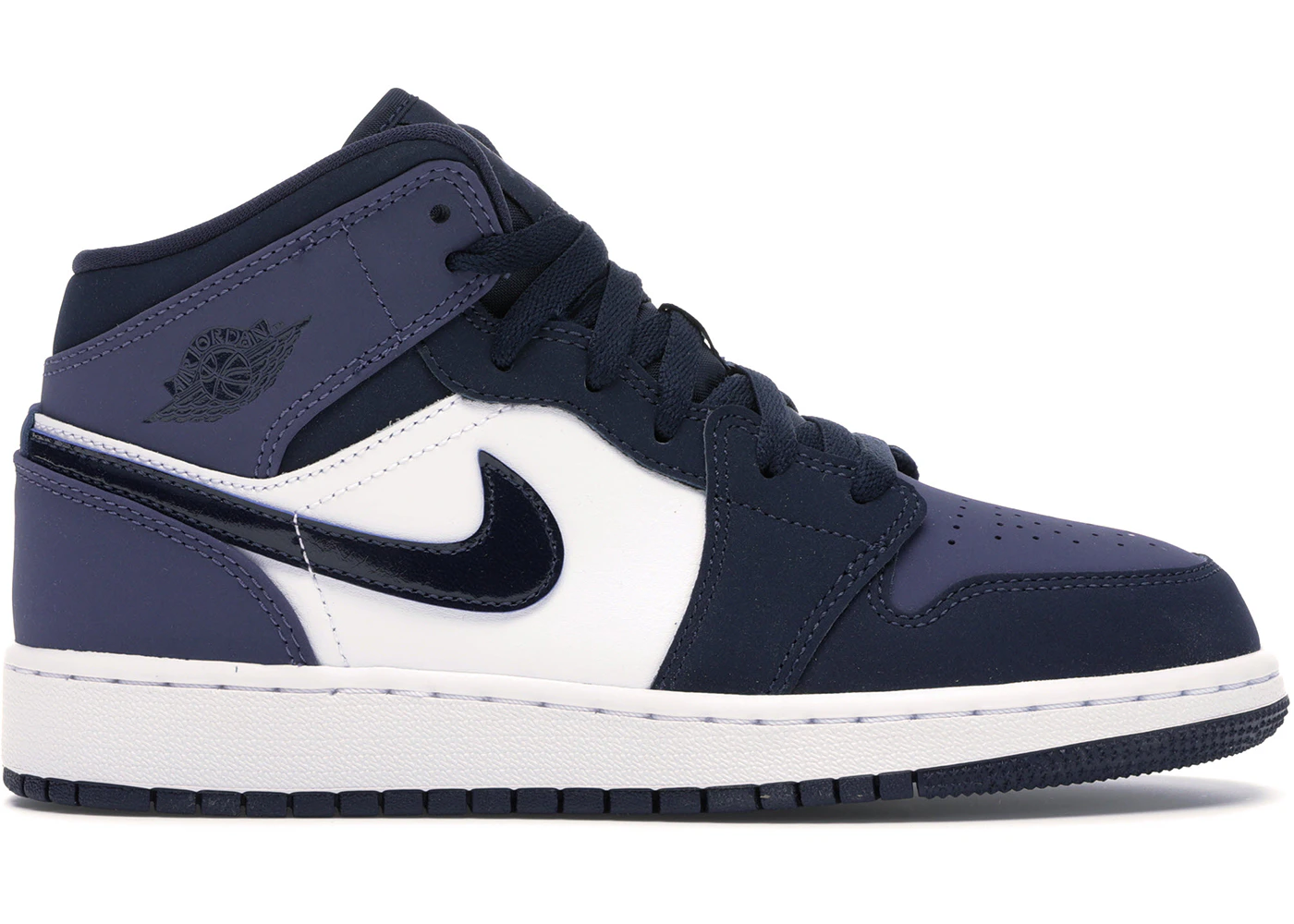 Jordan 1 Mid Sanded Purple (GS) - 554725-445 - US