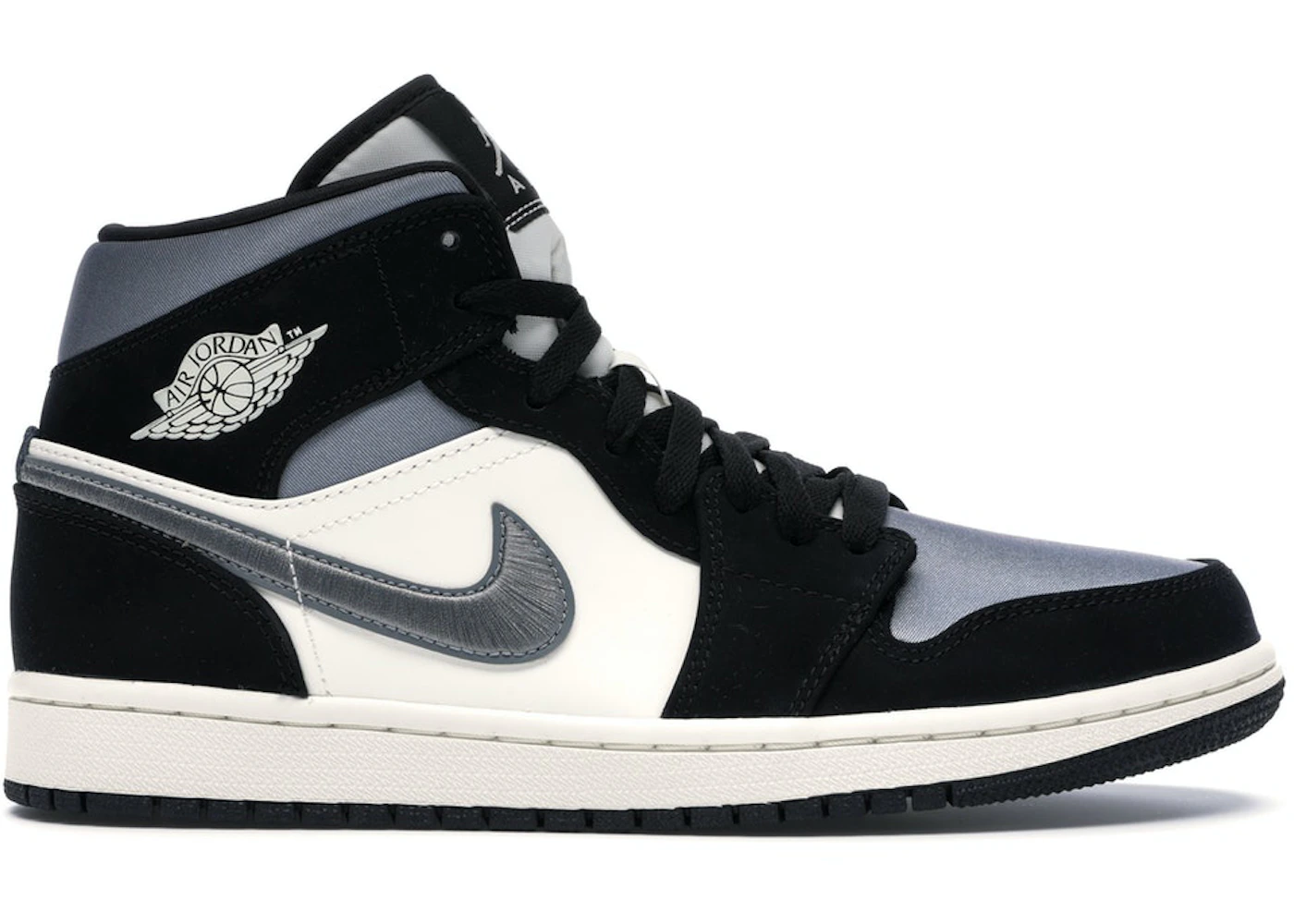 Jordan Mid Satin Grey Toe Men's 852542-011 US - Main Image