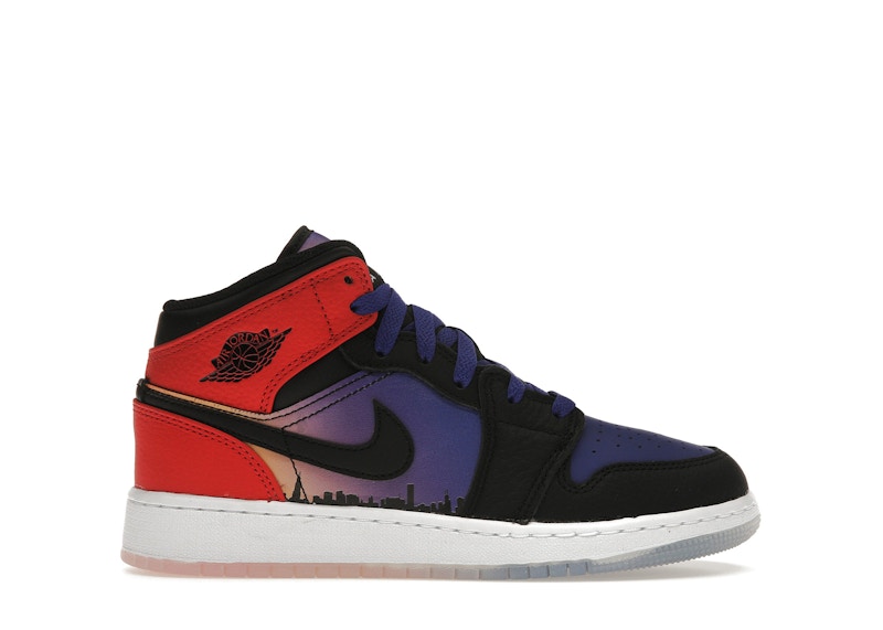 Blue red and hot sale black jordan 1