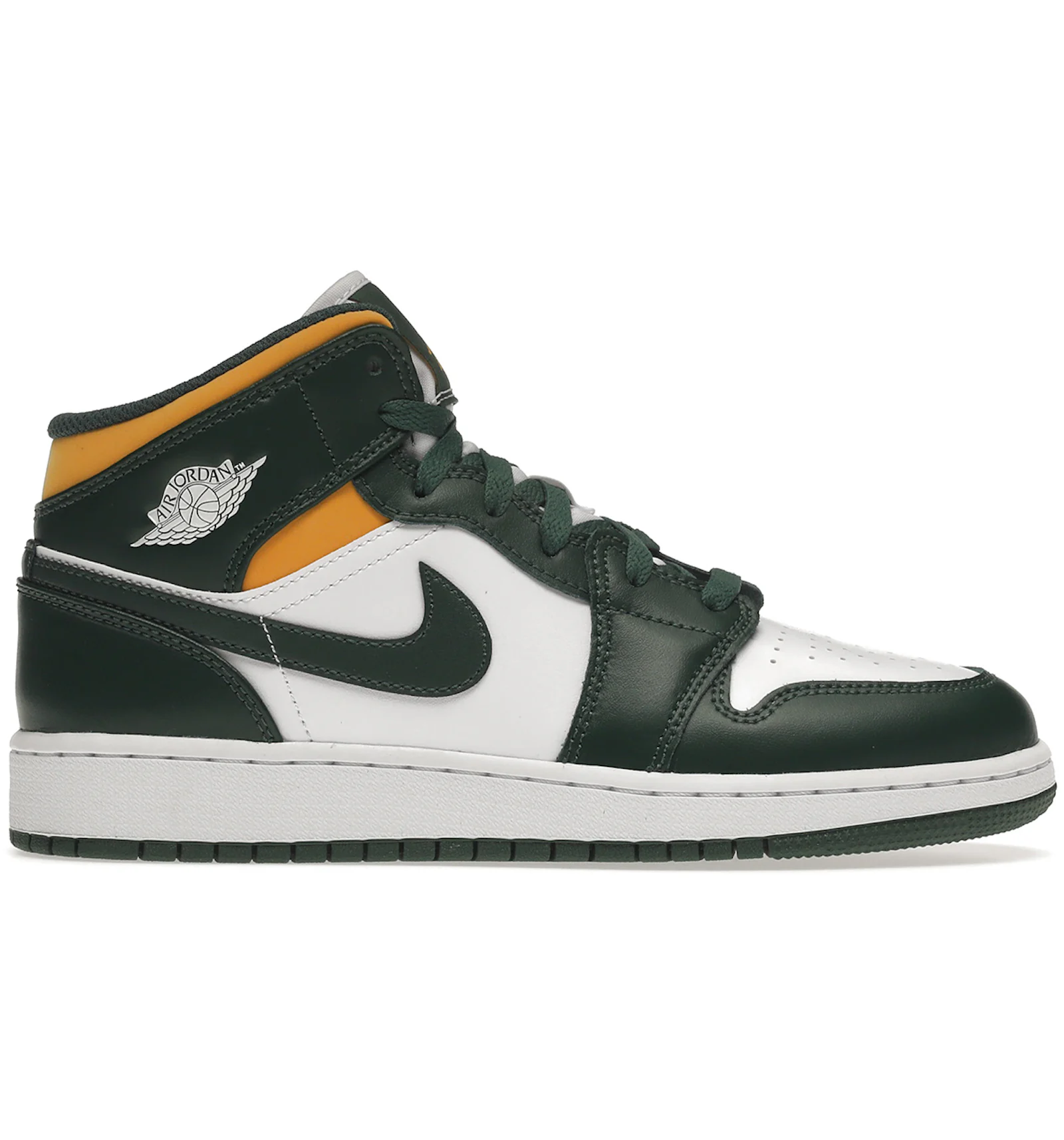 Green and yellow air jordans Clearance