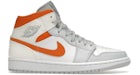 Jordan 1 Mid Starfish Pure Platinum