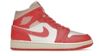 Jordan 1 Mid Strawberries and Cream (Women's)