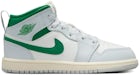 Jordan 1 Mid Summit White Pure Platinum Sail Pine Green (PS)
