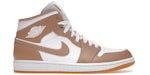 Jordan 1 Mid Tan Gum