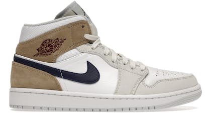 Jordan 1 Mid Tan Gum Men's - 554724-271 - US