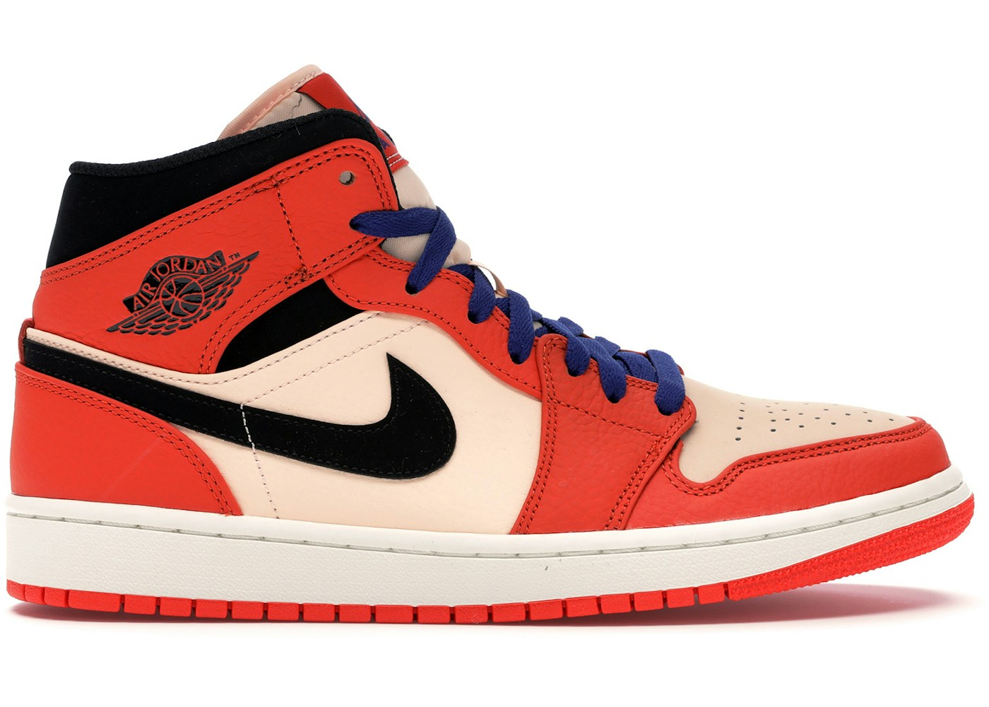 Jordan 1 Mid Team Orange Black 800 Jordan 1 Mid Team Orange Black 800