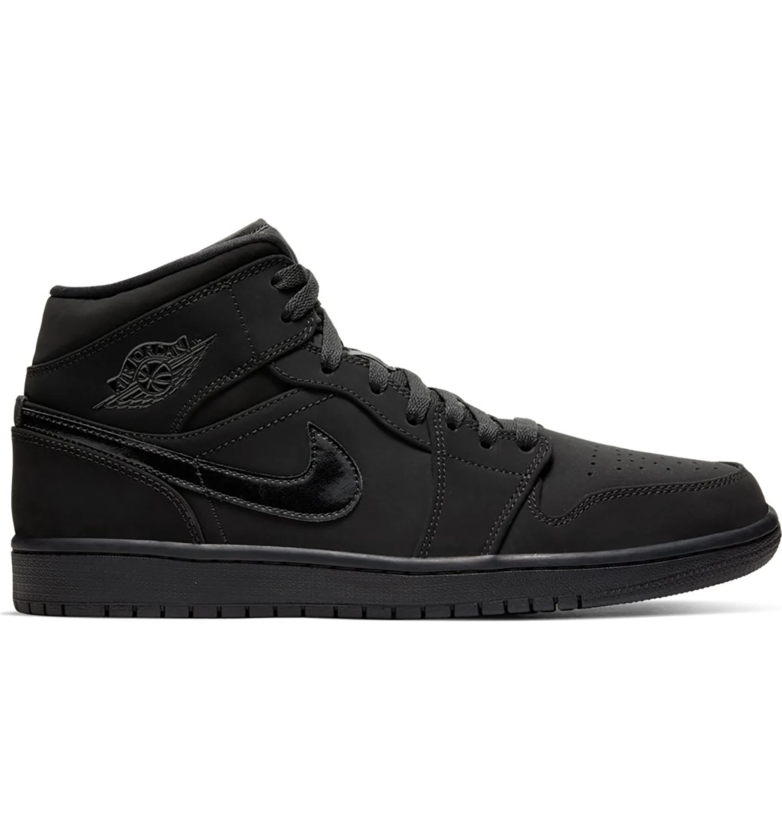 Air jordan hot sale 1 total black