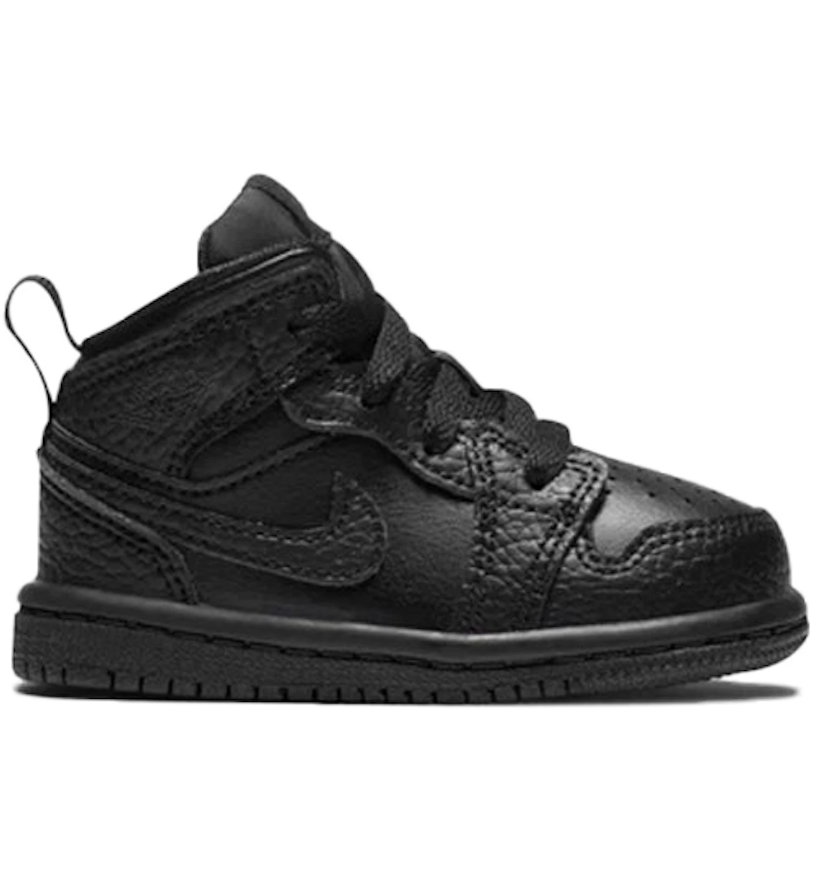 Jordan 1 Mid Triple Black (TD) - 640735-091 - US