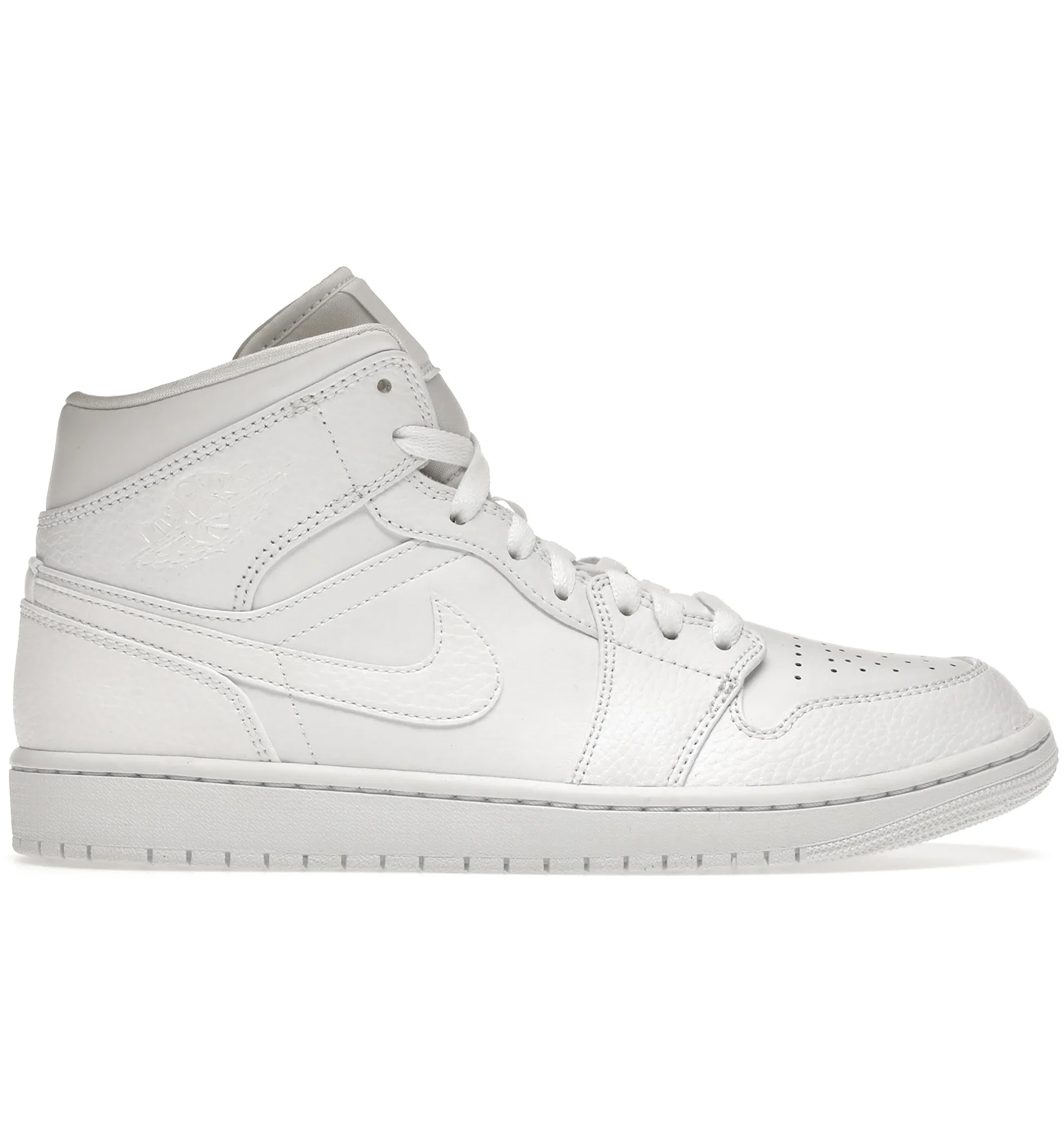 Jordan 1 mid triple white stockx Clearance