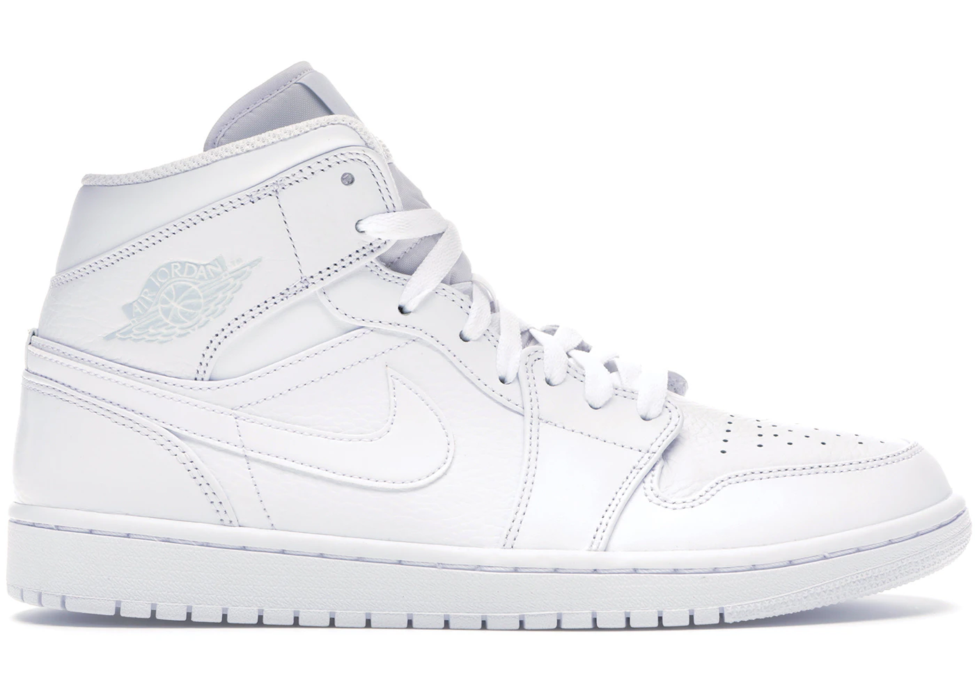 Jordan 1 mid triple white stockx Clearance