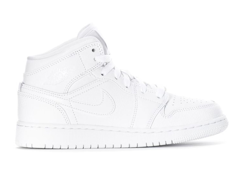 all white jordans with strap