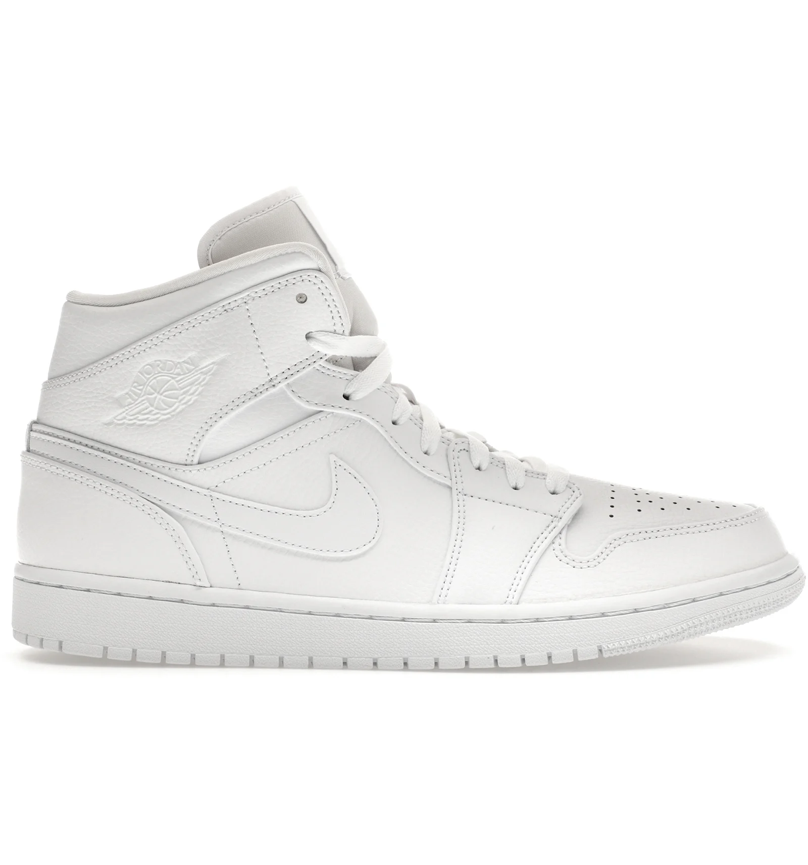 Jordan 1 mid triple white stockx Clearance