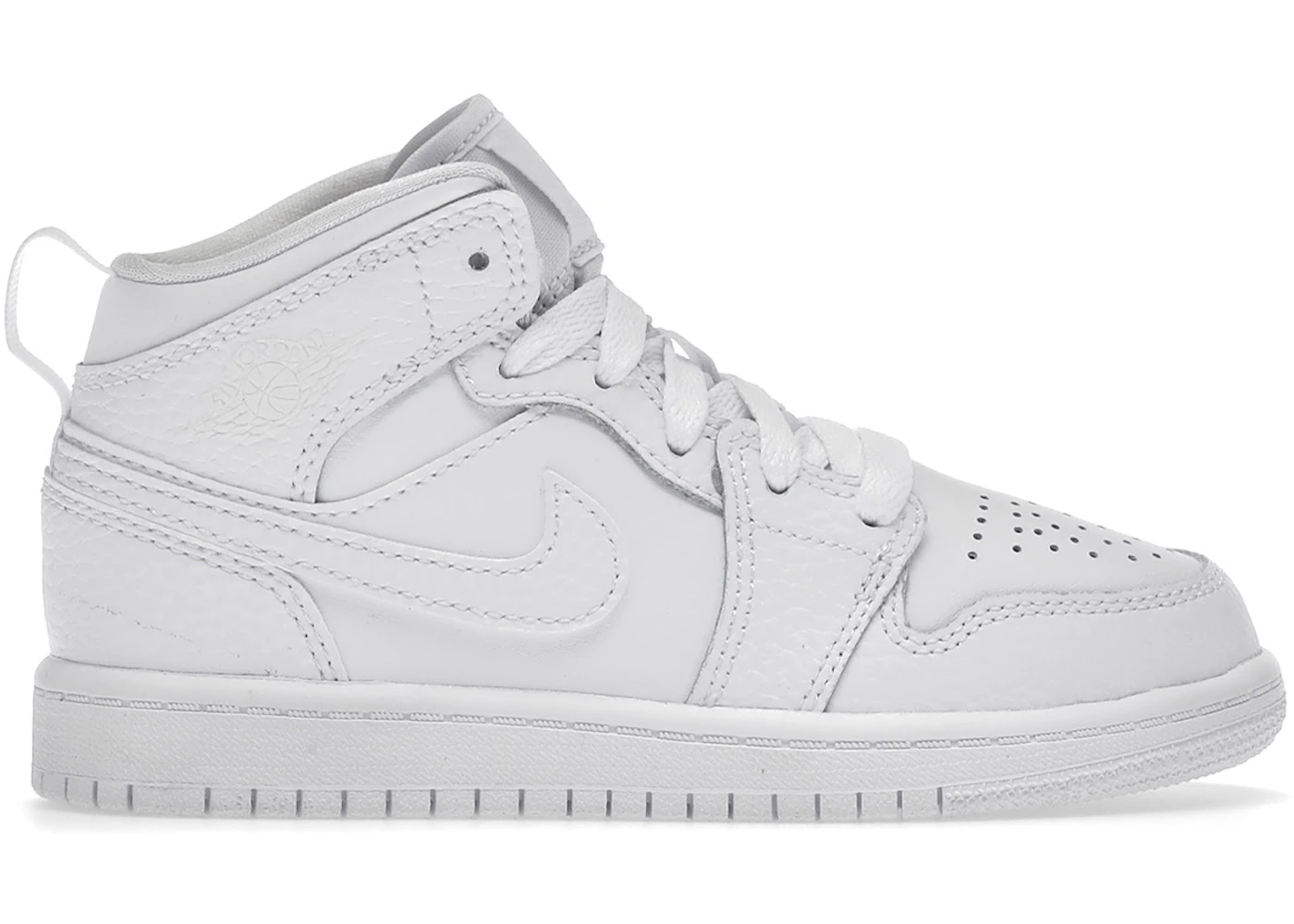 Jordan 1 Mid Triple White (2021) (PS) - 640734-130 - US