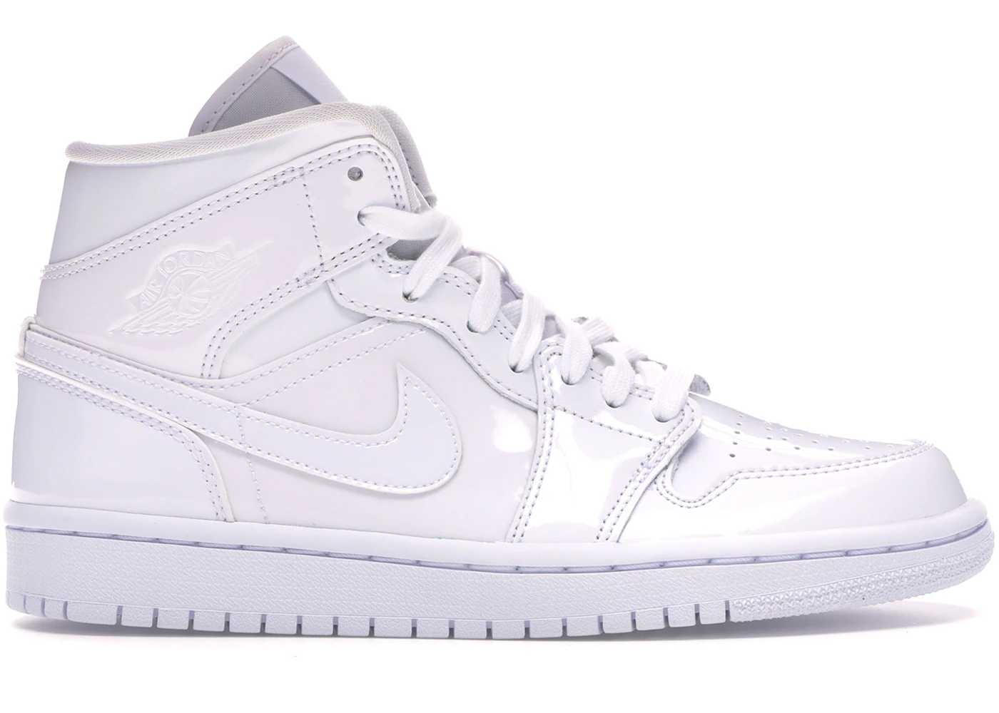 Jordan 1 Mid Triple White (Women's) - BQ6472-111 - US