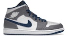 Jordan 1 Mid en azul puro