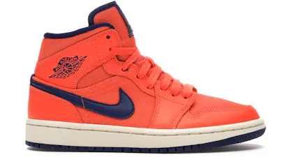 Jordan 1 Retro High Zip Blue Void Turf Orange (W) - AQ3742-100