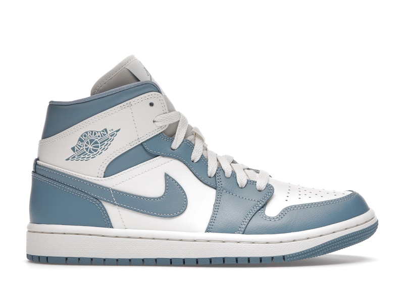 Jordan 1 Mid UNC (2022) (Women's) - BQ6472-141 - US