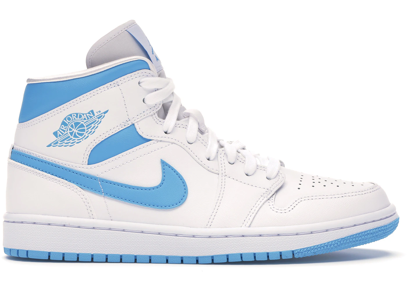 Jordan 1 Mid UNC (Women's) - BQ6472-114 - US