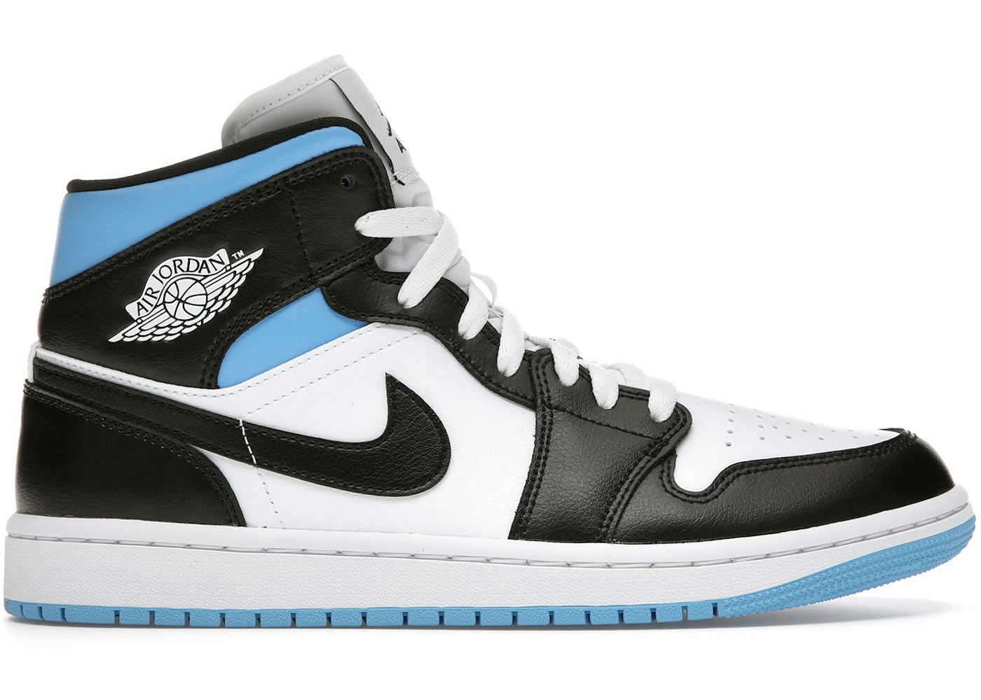 Jordan 1 Mid University Black White W Bq6472 102 Jordan 1 Mid University Black White W Bq6472 102