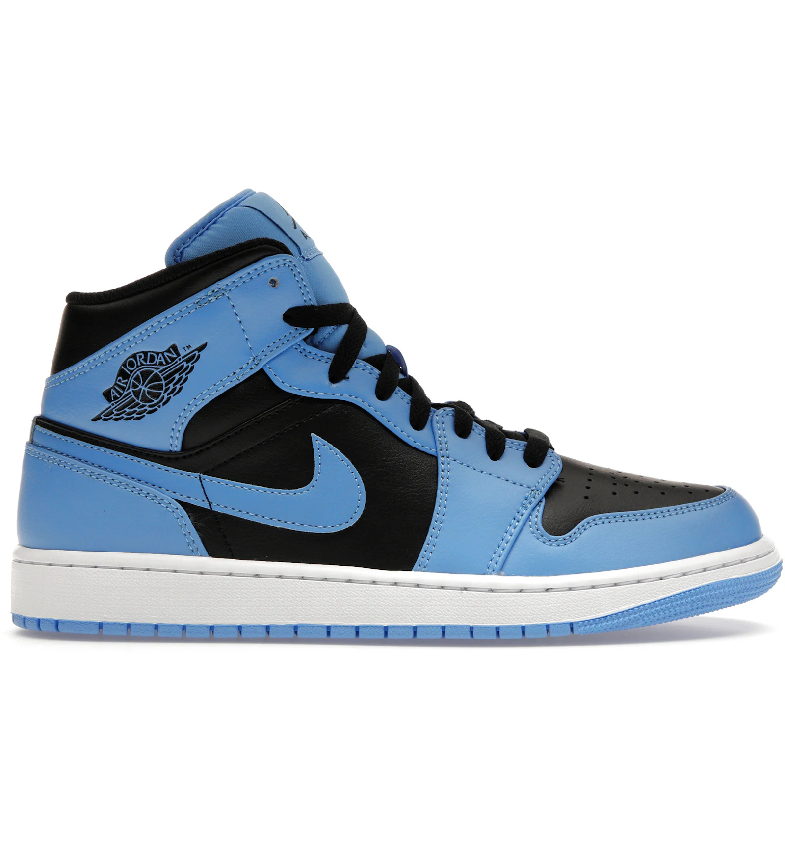 Air jordan 1 black and blue Clearance