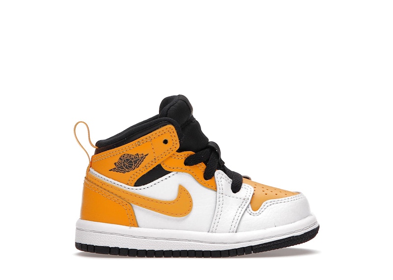 Air jordan 1 deals mid university gold black