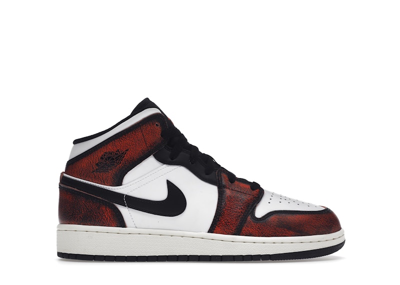 Jordan 1 Mid Chicago Toe Men's - 554724-069 - US