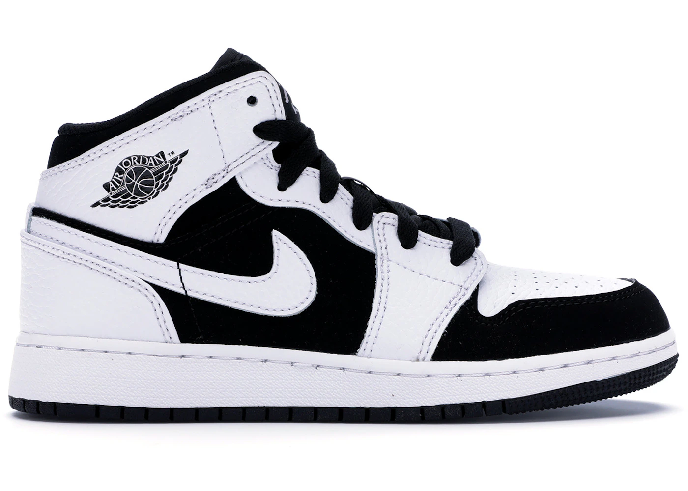 Air Jordan 1 Retro Mid GS 'White