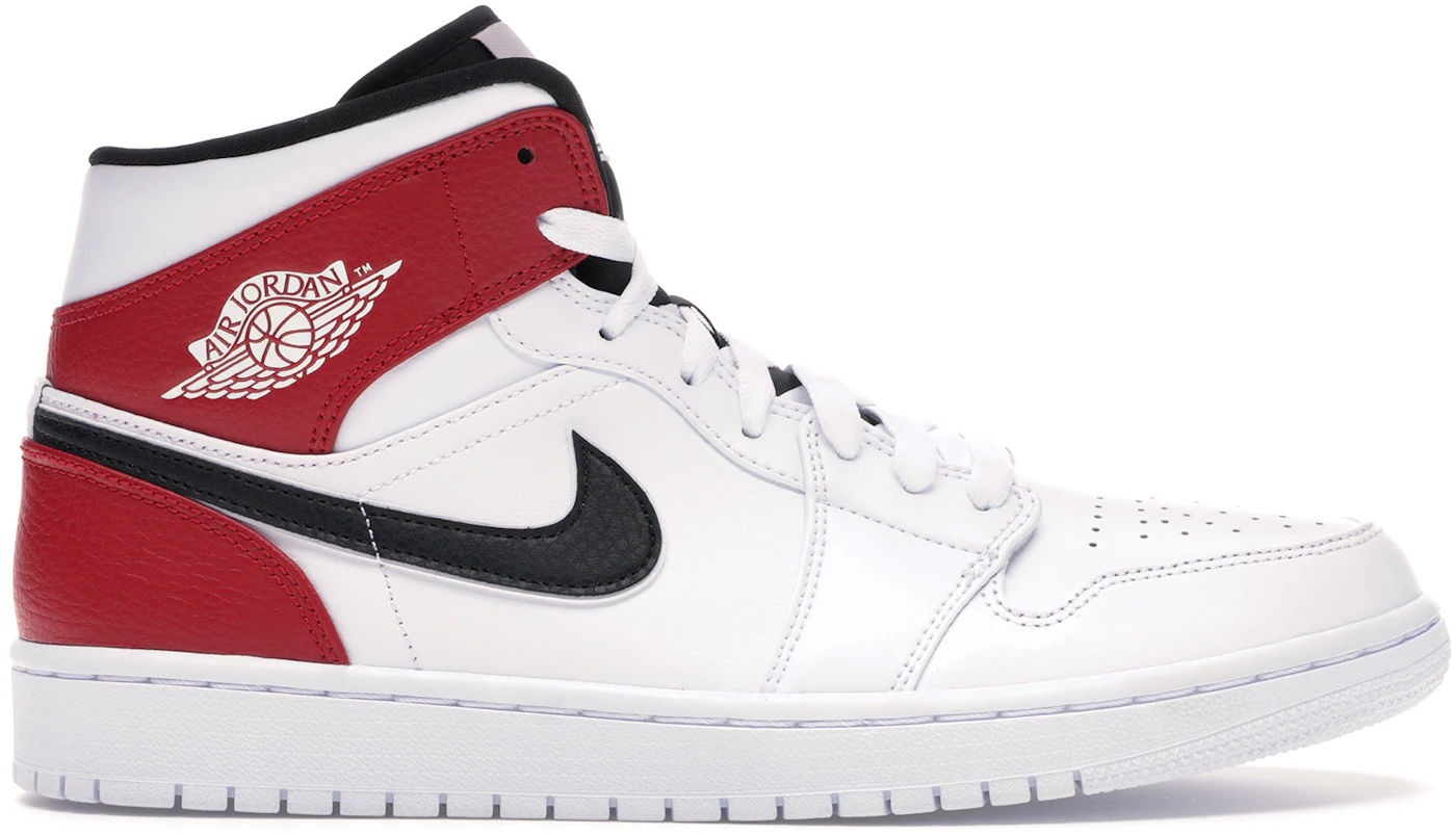 Air Jordan 1 Mid Men's Shoe Size 11 (White)