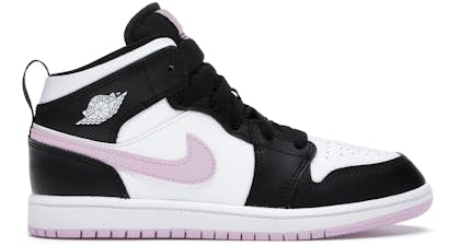 Nike Air Jordan 1 Mid White Pollen Black